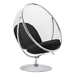 Fotel BUBBLE STAND 2 Poduszka Czarna