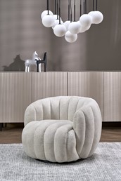 Fotel Wypoczynkowy FRASER Kremowy