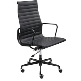 Fotel biurowy AERON PRESTIGE PLUS Czarny Skóra Naturalna