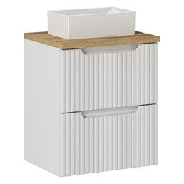 Zestaw Meblowy NOVA 50cm Biały/Dąb