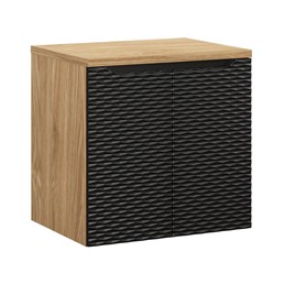 Zestaw Meblowy OCEAN 60cm Czarny Mat/Dąb Olejowany