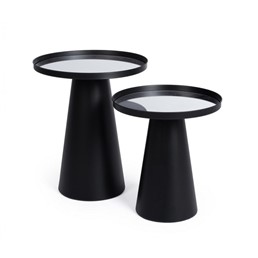 Zestaw Stolików Kawowych REFLEX Czarny
