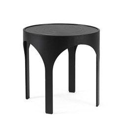 Stolik Kawowy ARCHIE Fi50cm Czarny