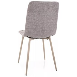 Krzesło JERRY Brego Szary/Kaszmir