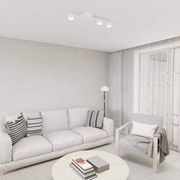 Lampa Sufitowa FRAGMENT 3 Biały