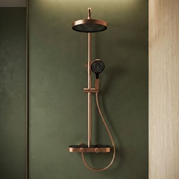 Zestaw Natryskowy CREO Miedź szczotkowana