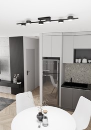 Lampa Sufitowa BET 6 Czarny