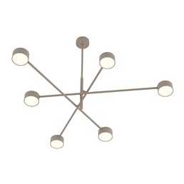 Lampa Sufitowa NATSU 6 Beżowy