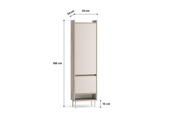 Szafa VOCO 01 Cashmere/Dąb Cremona Terracotta