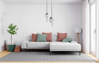 Lampa Wisząca NEVA K-5332 Grafitowy/Czarny