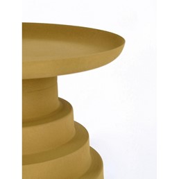 Stolik Kawowy AMBA fi35,5 Żółty