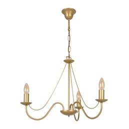 Lampa Wisząca BARTEZ KZ-3990 Złoty