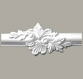 Narożnik Naścienny Gładki LNG-09-2 23,5 cm Biały