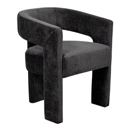 Krzesło LEITH LET71BLA Czarny