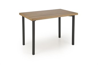 Stół + 4 Krzesła (Zestaw) MILTON Naturalny/Czarny