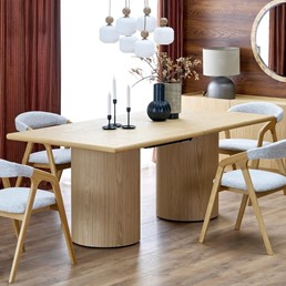 Stół Rozkładany EVEREST (200-300)x100 Dąb Naturalny