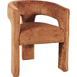 Krzesło LEITH LET71C Brązowy