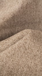 Tkanina BORG 30 Ciemny Beżowy (1 mb)