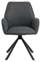 Krzesło GLENDA Basel 19 Szary Ciemny