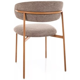 Krzesło ELTON D Beż/Dąb