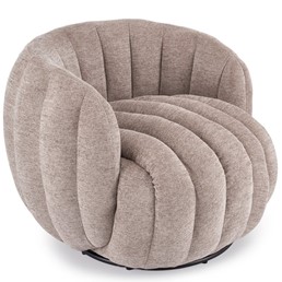 Fotel Wypoczynkowy FRASER Ciemny Beżowy