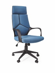 Fotel Ergonomiczny VOYAGER Czarny/Niebieski