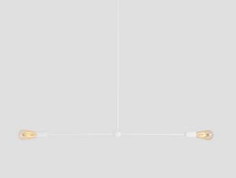 Lampa wisząca TRISO 2 – biały