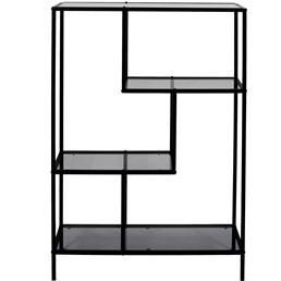 Regał EDISON Czarny M