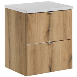 Zestaw Meblowy NOVA 50cm Dąb Coast Evoke/Biały Mat