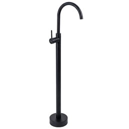 Bateria Umywalkowa Podłogowa LUNGO Czarny