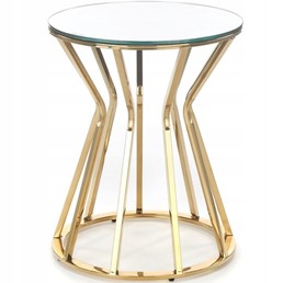 Ława AFINA S fi45 Lustro/Złoty