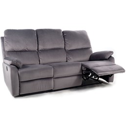 Sofa Rozkładana SPENCER 3 Velvet Szary Bluvel 14