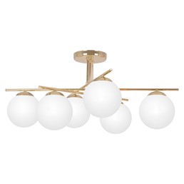 Lampa Sufitowa REA K-5424 Złoty/Biały