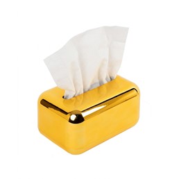 Pudełko na Chusteczki SHP GOLDEN Złoty