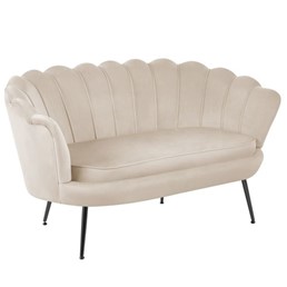 Sofa SF1-FX Beżowy/Czarny