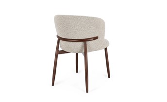 Krzesło AMALIA Brązowy/Beżowy