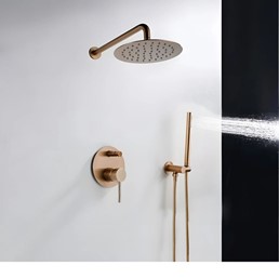 Zestaw Natryskowy Podtynkowy LUNGO BOX Miedź