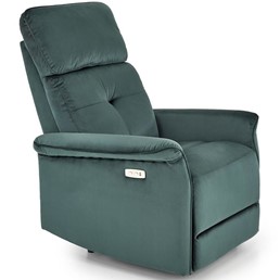 Fotel Rozkładany SEMIR Ciemny Zielony