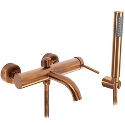 Bateria Wannowa SPOT Miedź Szczotkowany