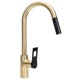 Bateria Kuchenna SOUL Złoty Szczotkowany/Czarny