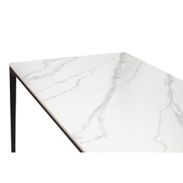 Stół SLIM 180x90 Biały/Czarny