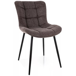 Krzesło JULIA Brego Cappuccino/Czarny Mat