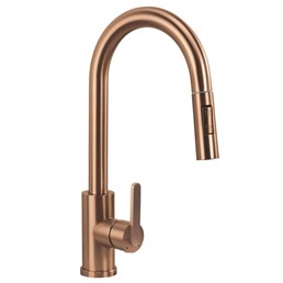 Bateria Kuchenna ONTARIO Miedź Szczotkowana