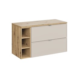 Zestaw Meblowy BELLA 100cm Dąb Artisan/Kaszmirowy Mat