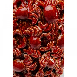 Wazon CRABS 39cm Czerwony