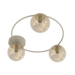 Lampa Sufitowa SOPRA 3 Beżowy
