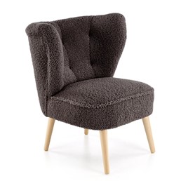 Fotel Wypoczynkowy MOCCA Ciemny Brązowy