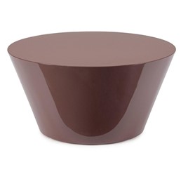 Stolik Kawowy OTILIA SHAPED Fi60cm Czerwony