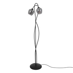 Lampa Podłogowa SARA K-5198 Czarny/Grafitowy