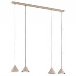 Lampa Wisząca ELIT 4 Beżowy